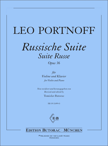 Cover - Portnoff, Russische Suite op. 36